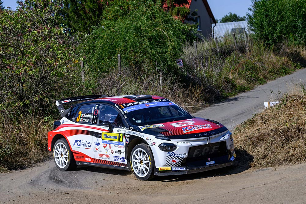 Andrea Mabellini ERC Barum Rally 2026 Lancia Ypsilon Rally2 TRF