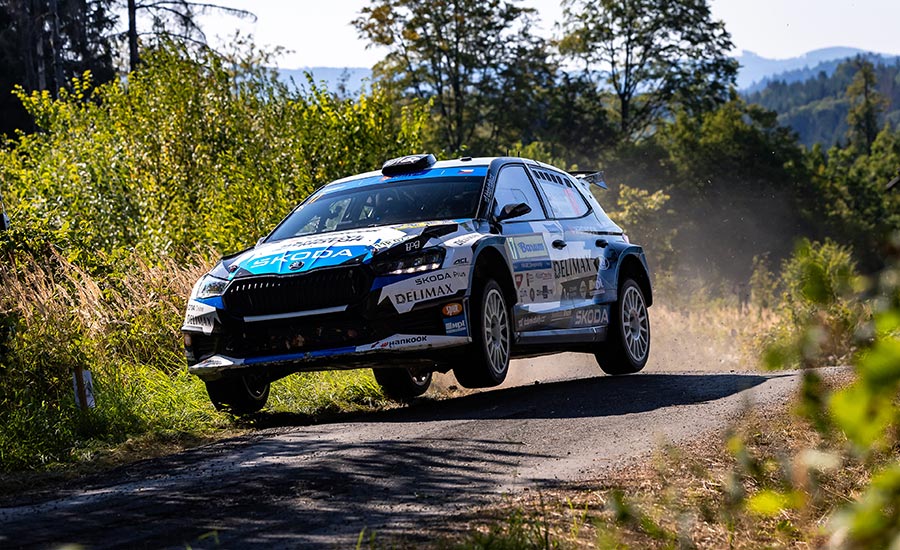 ERC Barum Rally Czech Zlin: Březík boekt eerste ERC-zege voor Suninen Heindrichs wint opnieuw in Junior ERC