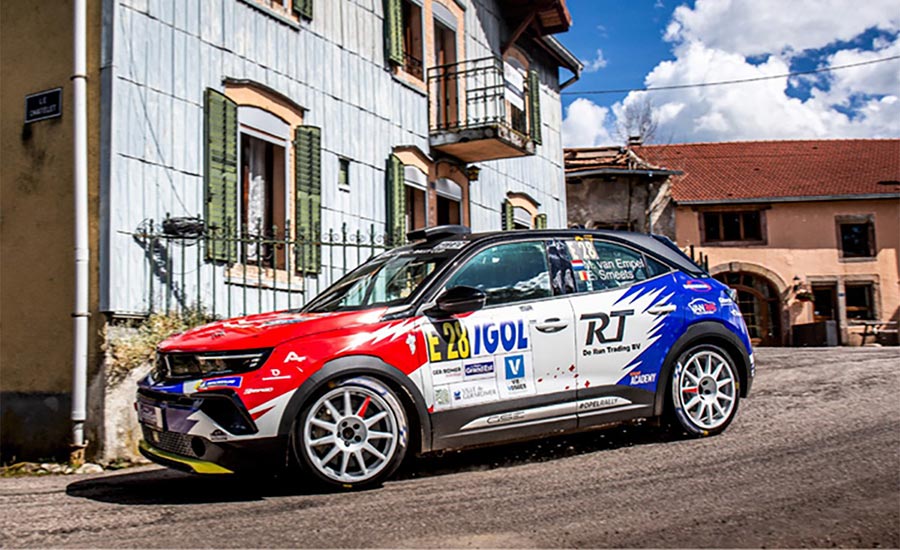 Belgisch debuut Opel Corse GSE Rally in Short Rally van de Suikerstreek