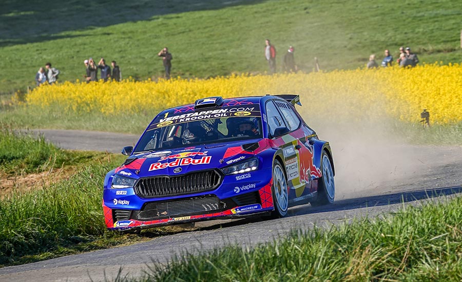 East Belgian Rally: 15 Rally2’s met o.a. Potty, Verstappen, Munster en Heindrichs aan de start