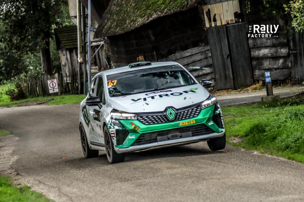 Jip van Iersel titel Rally5 Clio Rally Trophy NL 2026 Hellendoorn Rally