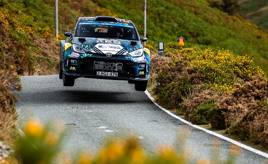 Kris Meeke Noel O'Sullivan ERC Rali Ceredigion 2026 P1 Winners Toyota GR Yaris Rally2