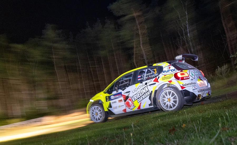 Pechduivel achtervolgt Vrielink in Hellendoorn Rally