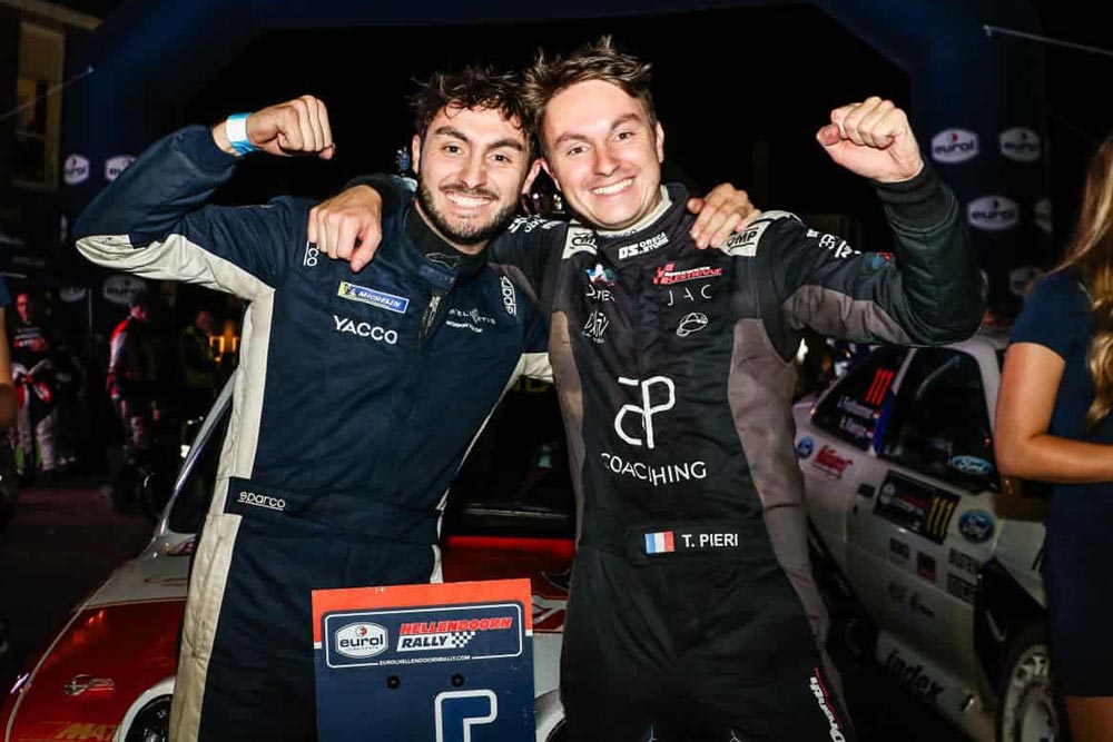 Tom Pieri Tristan Pieri win Hellendoorn Historic Rally 2026